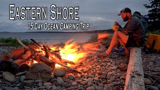 15 Day  400km Ocean Kayak Camping Trip on Rugged Canadian Coastline [upl. by Peterson]