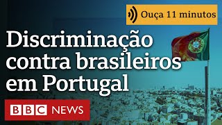 Discriminação contra brasileiros em Portugal Tive que falar inglês para ser bem tratado [upl. by Ayimat127]