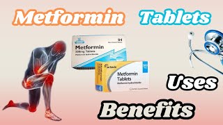 Metformin Hydrochloride 500 mg  Metformin tablet 500 mg  Metformin tablet benefits amp Side effects [upl. by Aicelaf7]