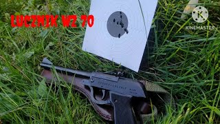 Łucznik WZ 70 Polish spring piston air pistol from 70s little presentation [upl. by Nitsed]