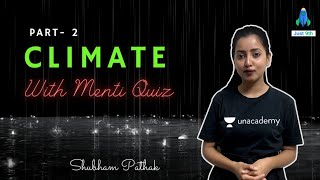 CBSE Class 9 Climate with Menti Quiz Part  2  Geography  Udaan  Just 9th  Shubham Pathak [upl. by Saimerej]