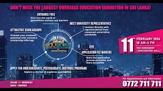 Recap from the EDUWORLD 2024  Overseas Education Exhibition [upl. by Starr]