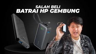 JANGAN SEMBARANGAN BELI POWERBANK  Review powerbank Fast Charging terbaik dari Anker [upl. by Enirahtak]