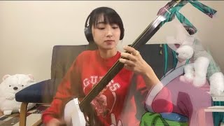 ONE PIECE  Real Life Kozuki Hiyori Shamisen Cover by Sayo Komada Wano Arc Opening Theme [upl. by Rustie70]