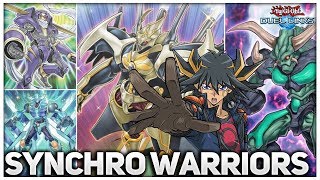 Synchro Warriors Synchron Deck  Yusei Fudo Secret Skills  Warriors Unite YuGiOh Duel Links [upl. by Einial]