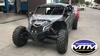 Motomania cln sistema de sonido y equipamiento can am Maverick X3 max [upl. by Mirabella494]