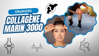 GRANIONS COLLAGENE MARIN 3000  Le plein de collagène pour la beauté amp les articulations [upl. by Suoilenroc723]