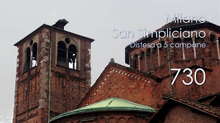 Le campane di Milano  Basilica di S Simpliciano [upl. by Thad]