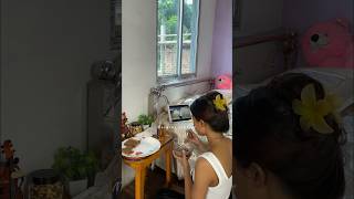 Morning routine💛 youtubeshorts ytshorts morningroutine viral minivlog [upl. by Xaviera409]