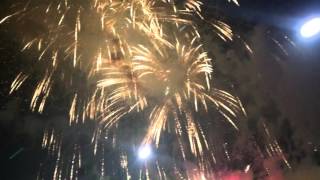 Philippines New Year Countdown 20152016 Dragon Fireworks [upl. by Ahsa]