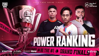 2023 PMGC POWER RANKINGS EP5 GRAND FINALS  PUBG MOBILE ESPORTS [upl. by Barboza]