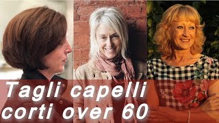 Tagli 💐 capelli corti over 60  nuovi tagli di capelli [upl. by Bradman]