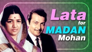 Lata Mangeshkar for Madan Mohan HD Jukebox  Top 10 Lata songs for Music Director Madan Mohan [upl. by Diahann]