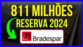 BRAP4  BRADESPAR RESERVA e ESTRUTURA de CAPITAL dividendos bradespar brap4 investir [upl. by Aihsined48]