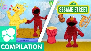 Sesame Street Music Fun with Elmo  Elmos World Compilation [upl. by Liberati143]