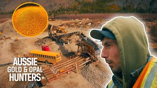 Parker Schnabel Shuts Down Big Red Amid Permafrost Challenges  Gold Rush [upl. by Lahcim210]