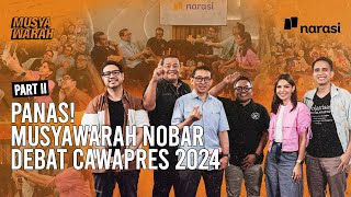 LIVE Part 2 Nobar Debat Cawapres 2024  Musyawarah [upl. by Adidnere]