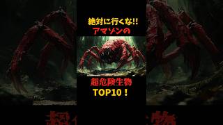 超危険生物ランキングTOP10shorts [upl. by Inilam]