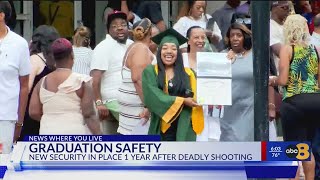 First Huguenot High School students graduate since deadly shooting last year [upl. by Sivra420]