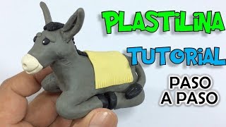 ✔️ COMO HACER UN BURRITO NAVIDEÑO DE PLASTILINA PASO A PASO ✔️ MI MUNDO DE PLASTILINA [upl. by Ahsienom]