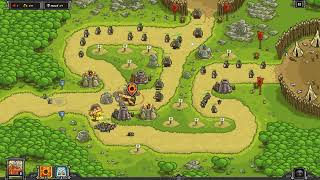 Kingdom Rush  Ruins of Acaroth  Iron Mode  Veteran [upl. by Hamann709]