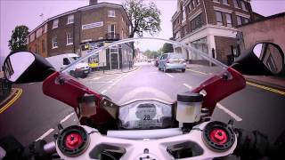 First Ride  Walkaround Review  2014 Ducati Panigale 1199R [upl. by Shargel829]