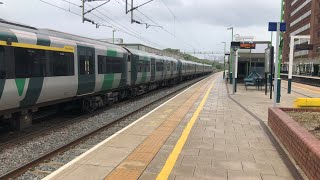 Train spotting at Watford Junction station on the WCML [upl. by Ayom973]