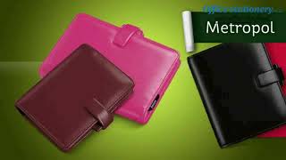 Filofax Metropol Black A5 Zipped Organiser Inc UK amp ROI bank hols 026979OfficeStationerycouk [upl. by Aiciram]