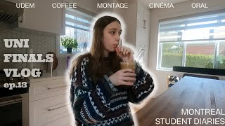 uni finals vlog ✰ udem cinéma examens [upl. by Manheim]