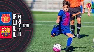 FULL MATCH CF Damm vs FC Barcelona Benjamín U10 2017 [upl. by Nadoj]