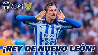 MONTERREY ELIMINA A TIGRES EN CLASICO REGIO LIGA MX CLAUSURA 2024 CUARTOS DE FINAL  EN ZONA FUT [upl. by Yhtomiht]