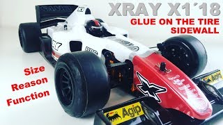 Xray X1  Glue on the Tire Sidewall 🇺🇸🇬🇧 English Version [upl. by Natanhoj]