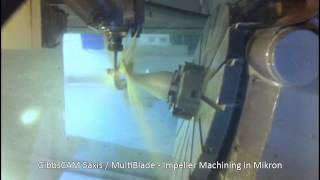 GibbsCAM  Impeller Machining in Mikron [upl. by Grosmark]