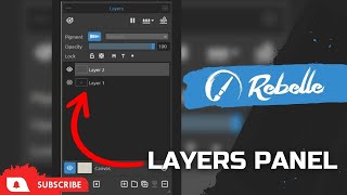 Rebelle 5 amp 6 Tutorials Layers Panel [upl. by Ahsikar287]