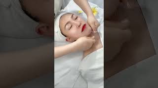 Facial skin care techniques facialist skincare springcleaning facemassage [upl. by Banquer]