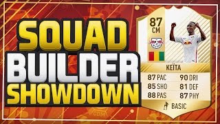 FIFA 17 SQUAD BUILDER SHOWDOWN  INSANE 87 RATED NEW GULLIT INFORM KEITA FIFA 17 Squad Builder [upl. by Nathalie]