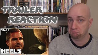 Heels  TRAILER REACTION Official Trailer  STARZ [upl. by Atnwahsal]