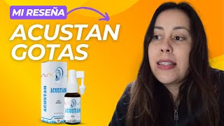 ¿QUÉ ES ACUSTAN GOTAS ⚠️ACUSTAN GOTAS OPINIONES  MI RESEÑA⚠️ [upl. by Rafaela]