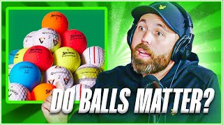 Do premium Golf balls make a difference [upl. by Dotty579]