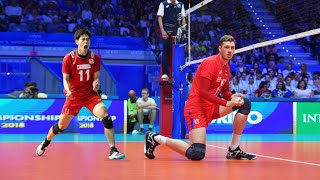 Yuji Nishida vs Dmitriy Muserskiy  Size Matters in Volleyball  HD [upl. by Henrique]