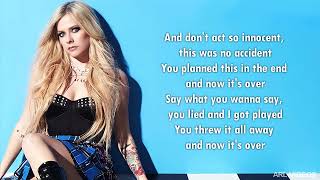 Avril Lavigne  Bite Me lyrics NEW SONG 2021 [upl. by Hardden]