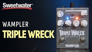 Wampler Pinnacle Deluxe Overdrive Pedal Demo at GearFest 13  Sweetwater Sound [upl. by Zeitler]