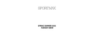 Sportmax SpringSummer 25 Runway Show [upl. by Aynot460]