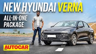 2023 Hyundai Verna review  Moving up a notch  First Drive  Autocar India [upl. by Colwen390]