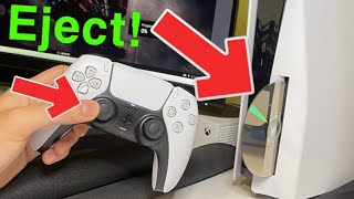 PS5 How to EJECT Disc with a Controller [upl. by Garnet]