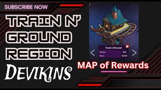 Devikins Story Mode  Train N Ground  Map of Rewards by Stages [upl. by Nnawaj]