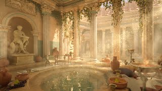 The Beautiful Ancient Roman Baths for Thinkers l Immersive Experience 4K [upl. by Nygem]