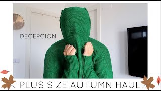 PLUS SIZE HAUL OTOÑO 2018  YOINS  Laura Yanes [upl. by Yenruoj122]