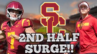 2ND HALF SURGE  Wisconsin at USC GAME REACTION  Big Ten Ted [upl. by Nath]