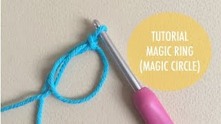 How to Crochet  Magic Ring or Magic Circle [upl. by Alben848]